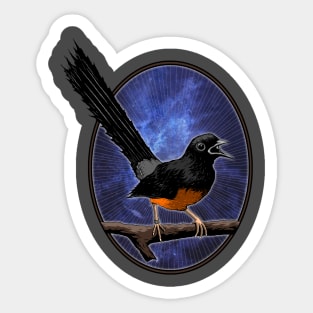 BIRD ART Sticker